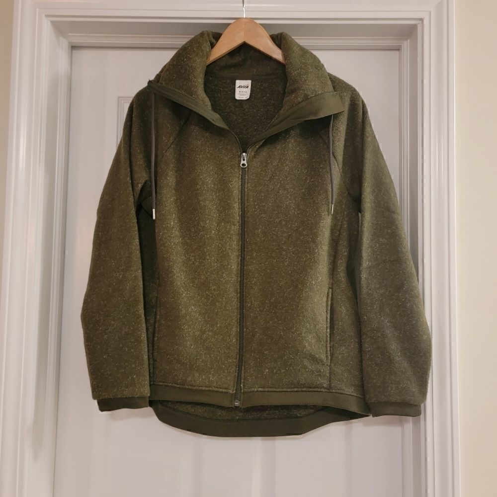 AVITA Jacket moss green full zip size medium NWOT